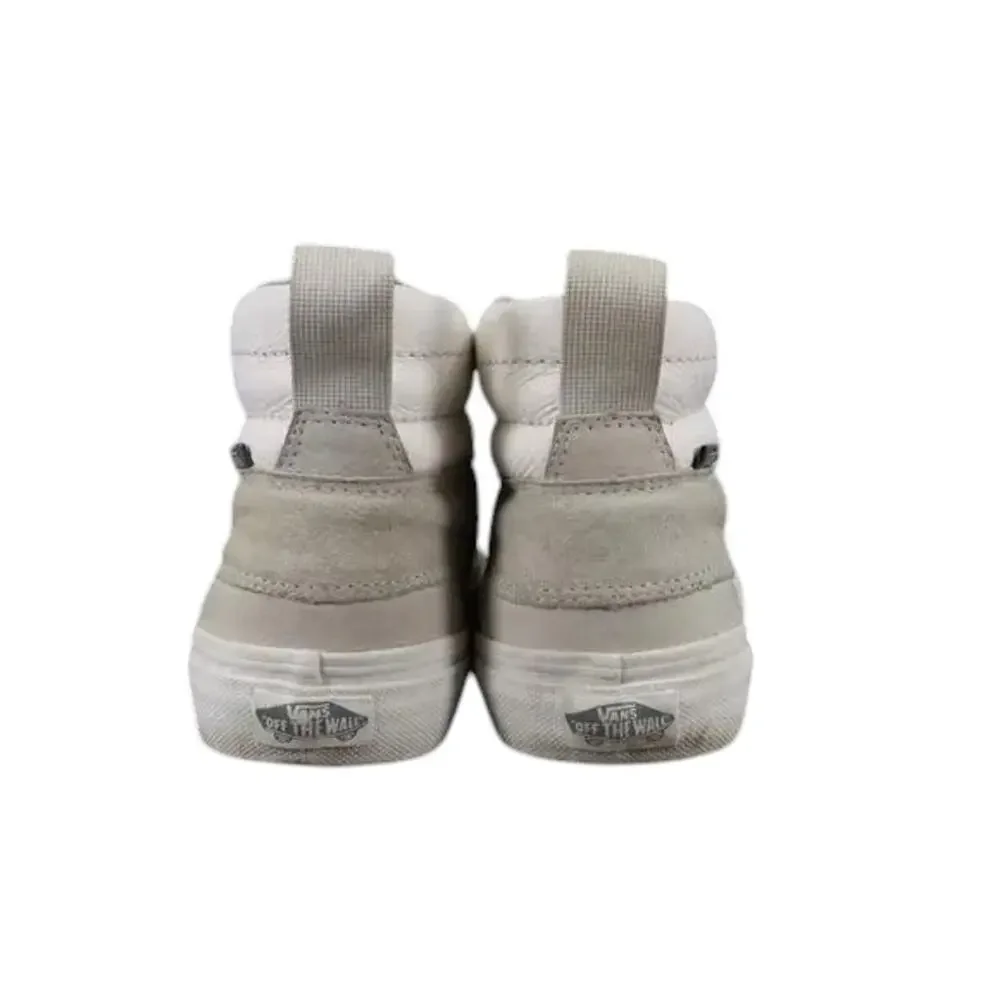 Vans Shoes Womens 7.5 Sneakers Sk8 Hi Del Pato Scotchgard Winter Lifestyle White